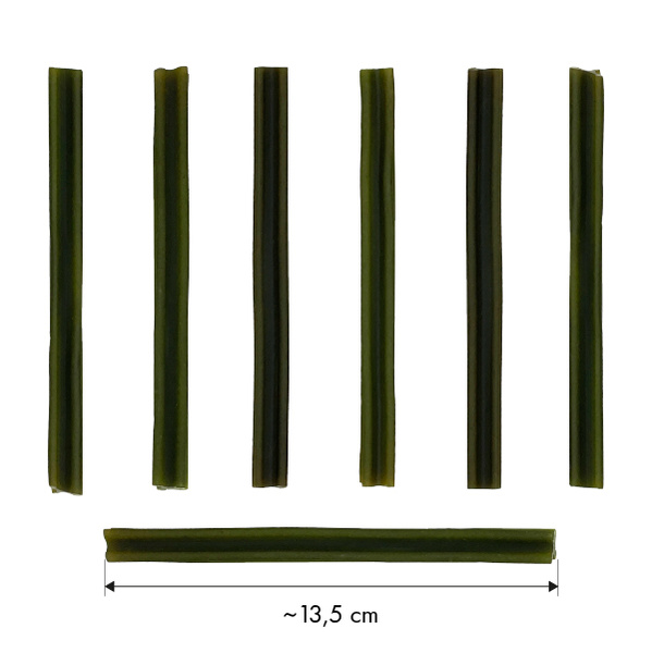 Przekąska stomatologiczna dla psów - wołowina z algami i ekstraktem z zielonej herbaty (28 sticków)