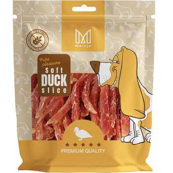 Przysmak dla psa - Miękkie paski z kaczki Mersjo 500g