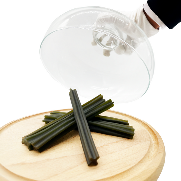 Przekąska stomatologiczna dla psów - wołowina z algami i ekstraktem z zielonej herbaty (28 sticków)