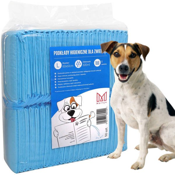 Podkłady higieniczne para perros 60x60 cm, 10 unidades. Alfombrillas  absorbentes para el entrenamiento de la limpieza.