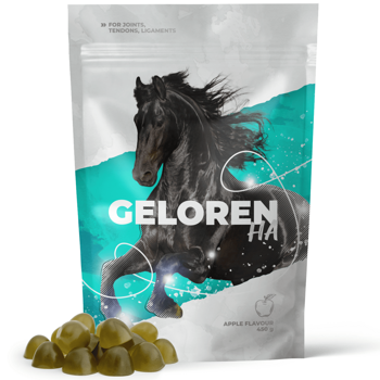 Geloren Horse HA 450g - Mieszanka uzupełniająca, żelki dla koni na stawy